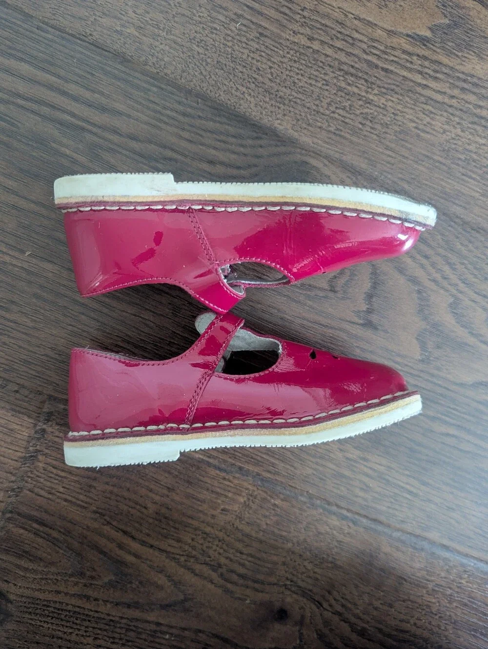Naturino Pink Patent Mary Jane Girls Shoes